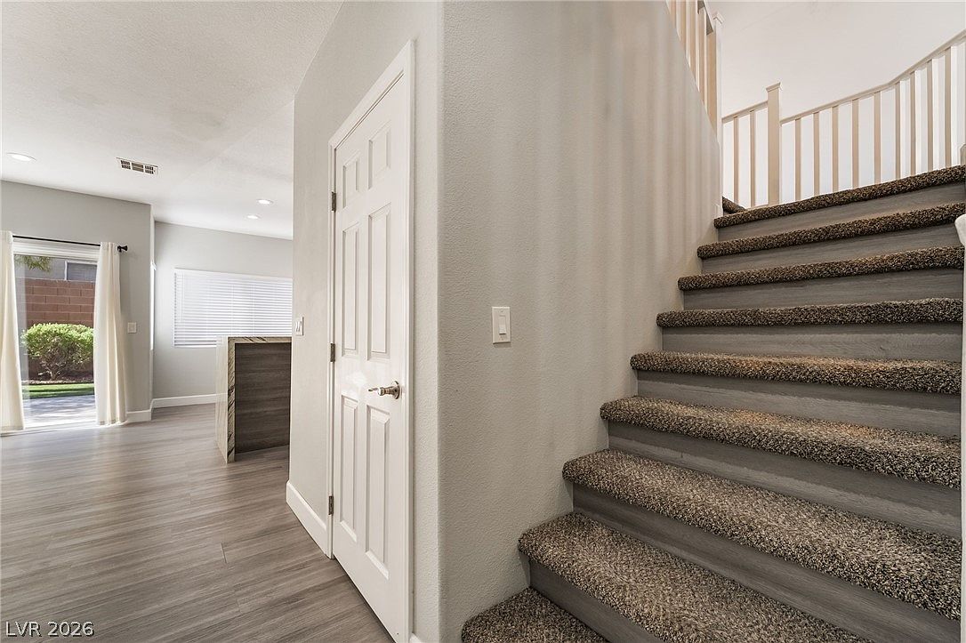 Staircase to the second level